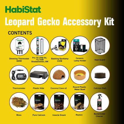 HabiStat Leopard Gecko Accessory Kit