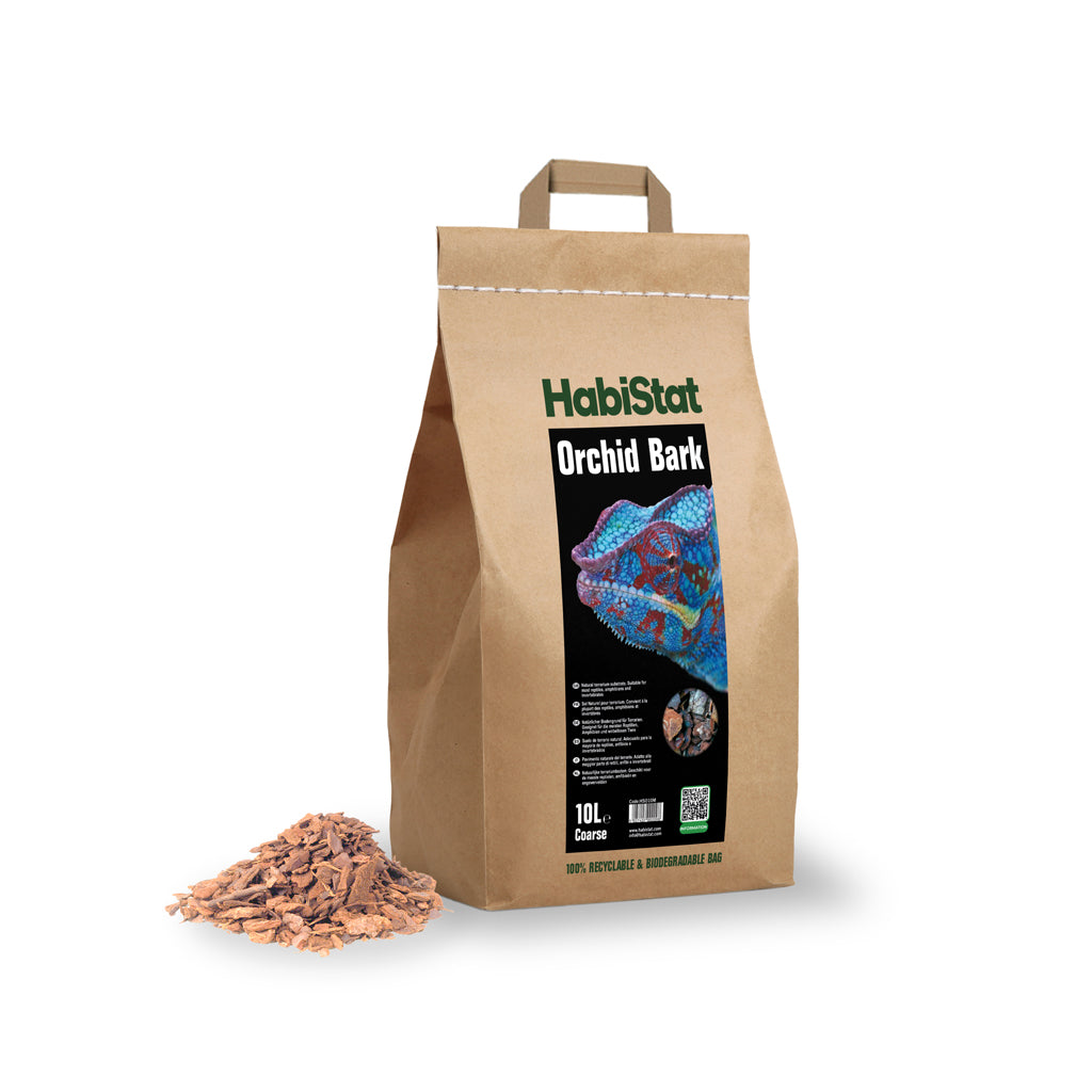 HabiStat Orchid Bark Substrate (Coarse/Fine)