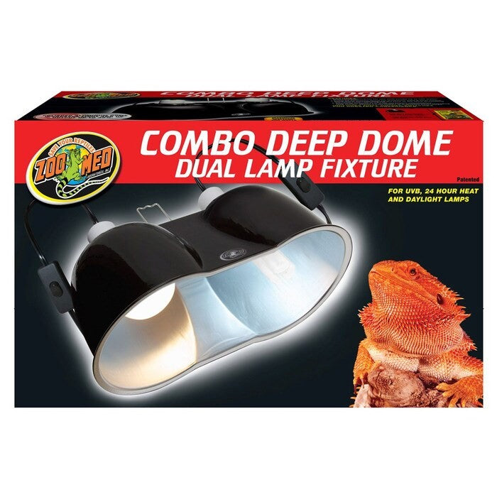 ZooMed Combo Dome Lamp Fixture (3 sizes available)