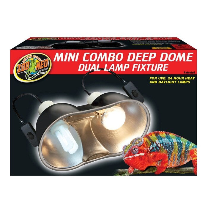 ZooMed Combo Dome Lamp Fixture (3 sizes available)