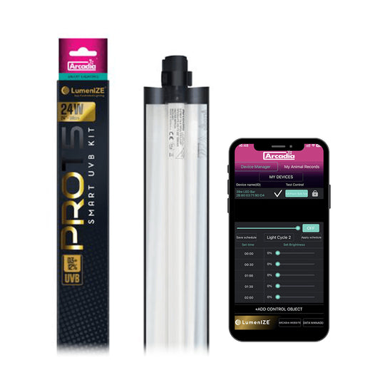 LumenIZE Pro T5 UVB Kit, D3+ Dragon 14% UV-B